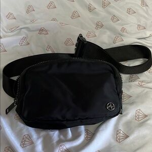 Black Crossbody waist  Bag